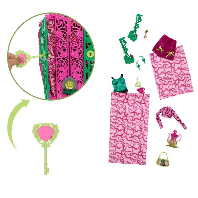 Monster High, Straszysekrety, Venus McFlytrap, lalka z akcesoriami
