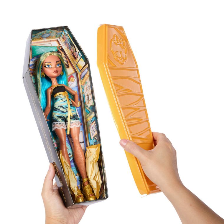 Monster High, Ukryte sekrety, Straszynocowanka, lalka Frankie Stein i akcesoria