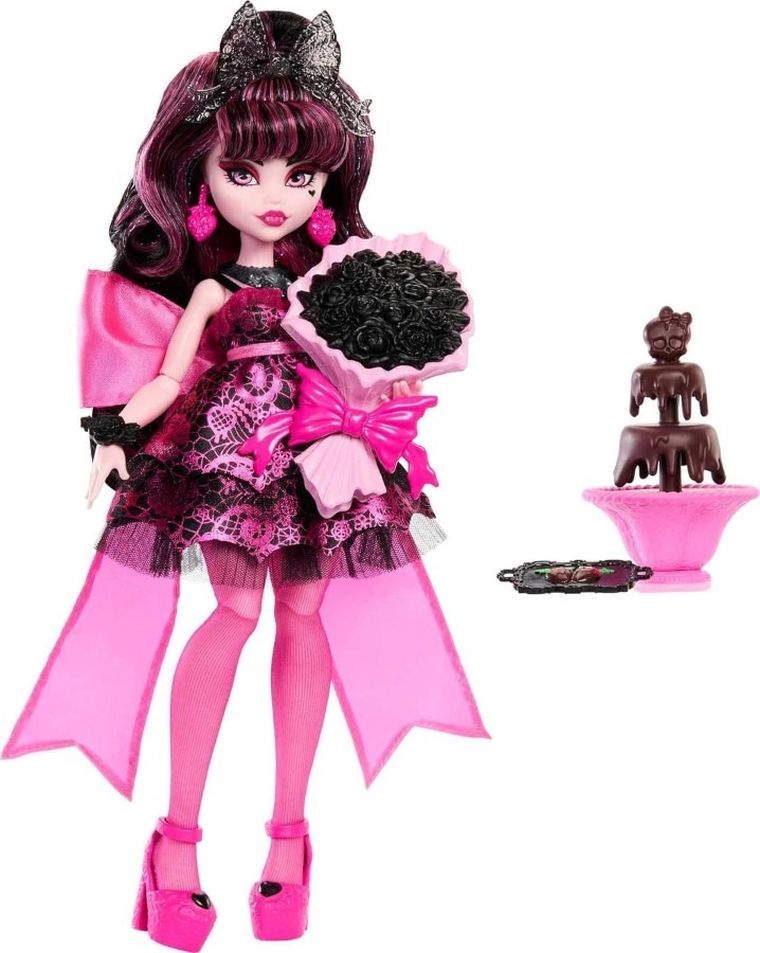Monster High, Upiorny bal, Draculaura, lalka z akcesoriami