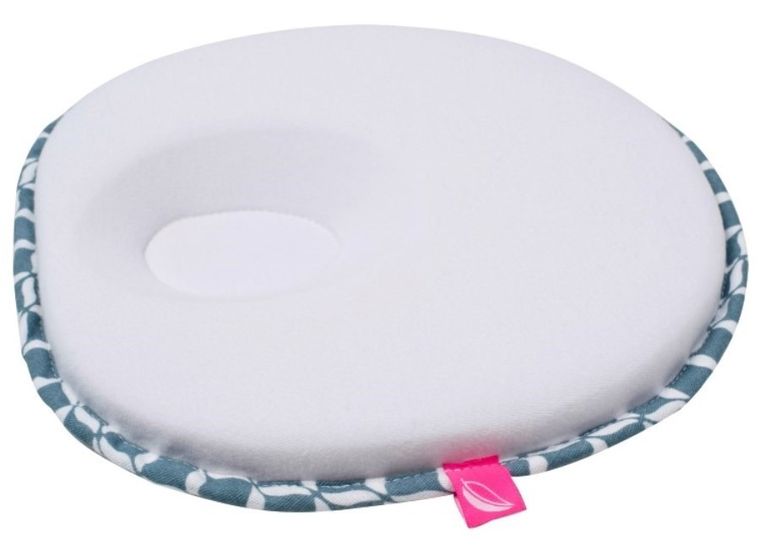 Motherhood, Classics Niebieski, ergonomiczna poduszka stabilizująca dla niemowląt