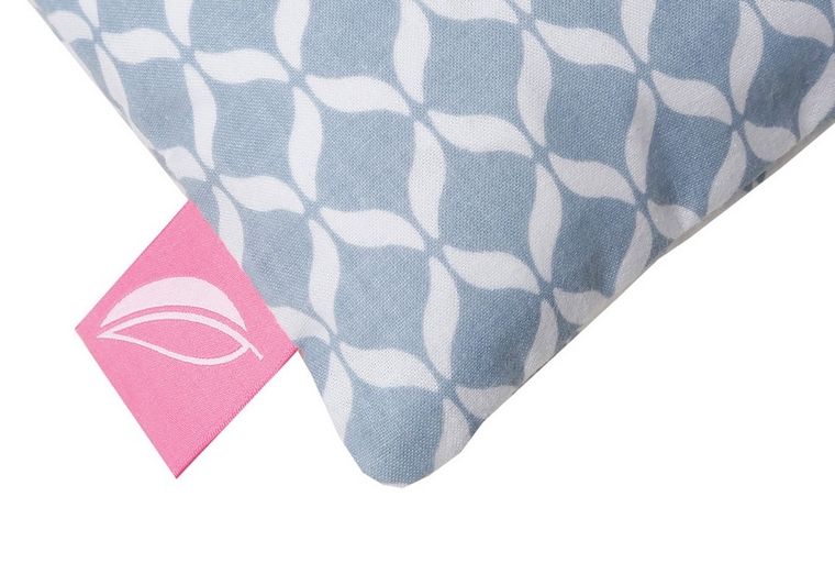 Motherhood, Classics Niebieski, płaska poduszka, 45-30 cm