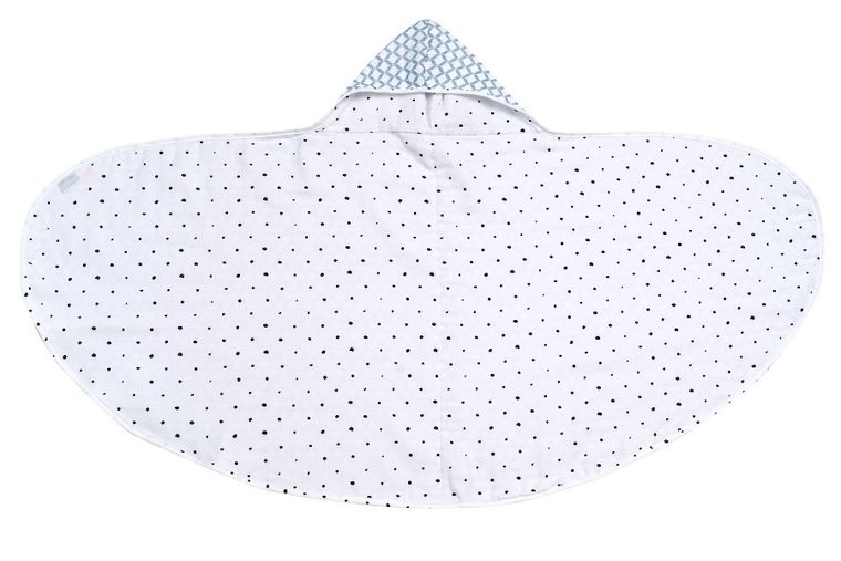 Motherhood, Classics Niebieski, ręcznik niemowlęcy, muślinowy, 65-130 cm