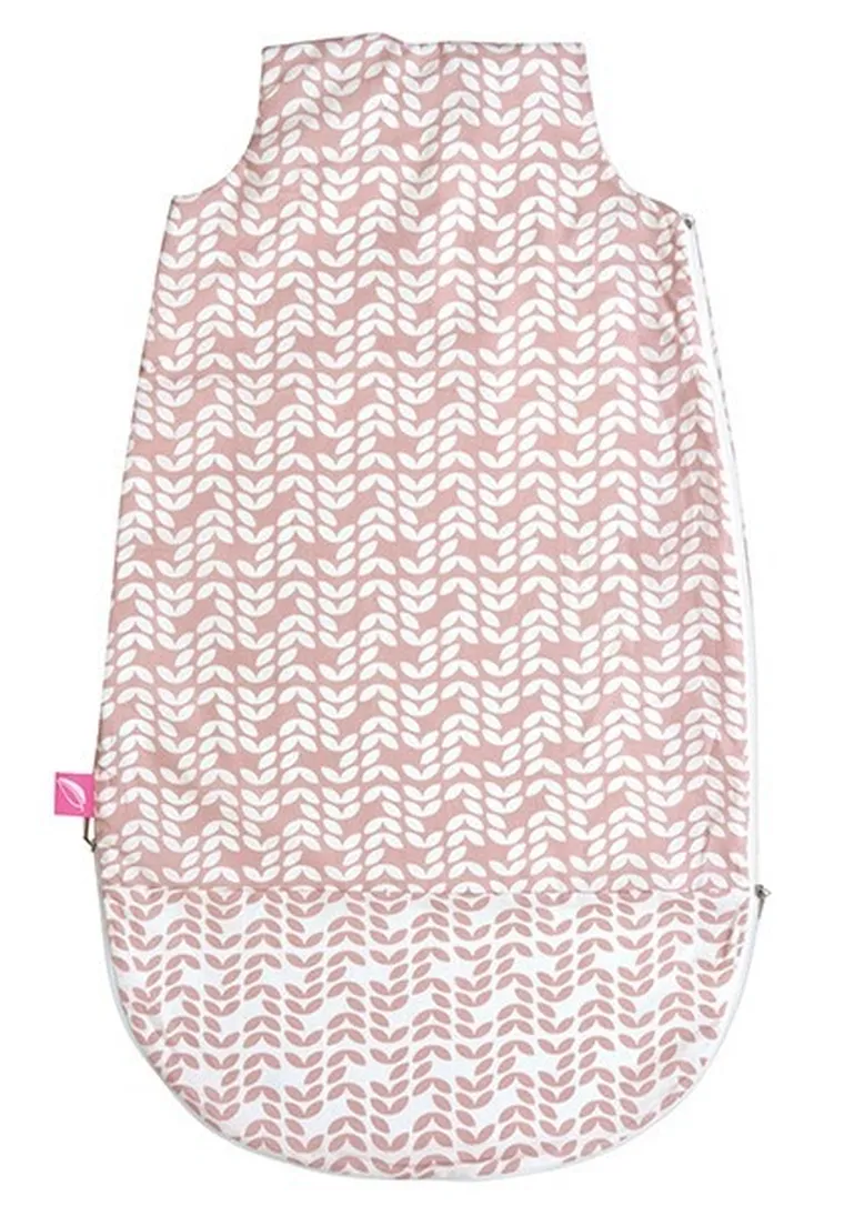 Motherhood, Classics Różowy 2023, Zip-A-Round, śpiworek letni 2w1, TOG 1, 3-18m
