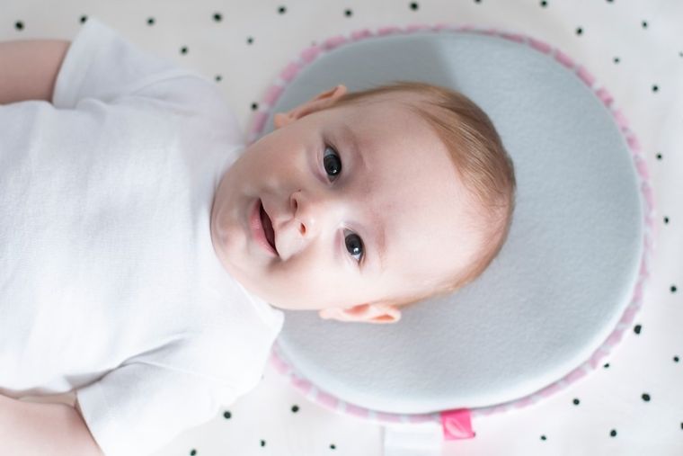 Motherhood, Classics Różowy, ergonomiczna poduszka stablizująca dla niemowląt