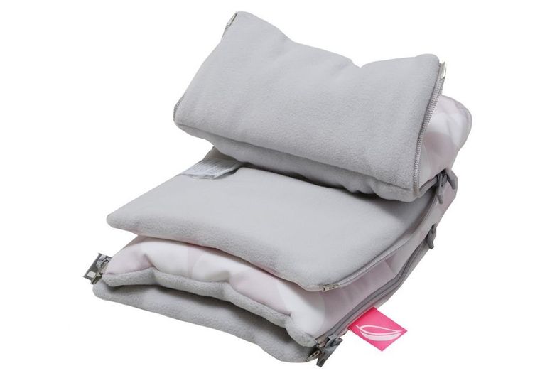 Motherhood, Classics Różowy, woodporne mufki do wózka, 2 szt.