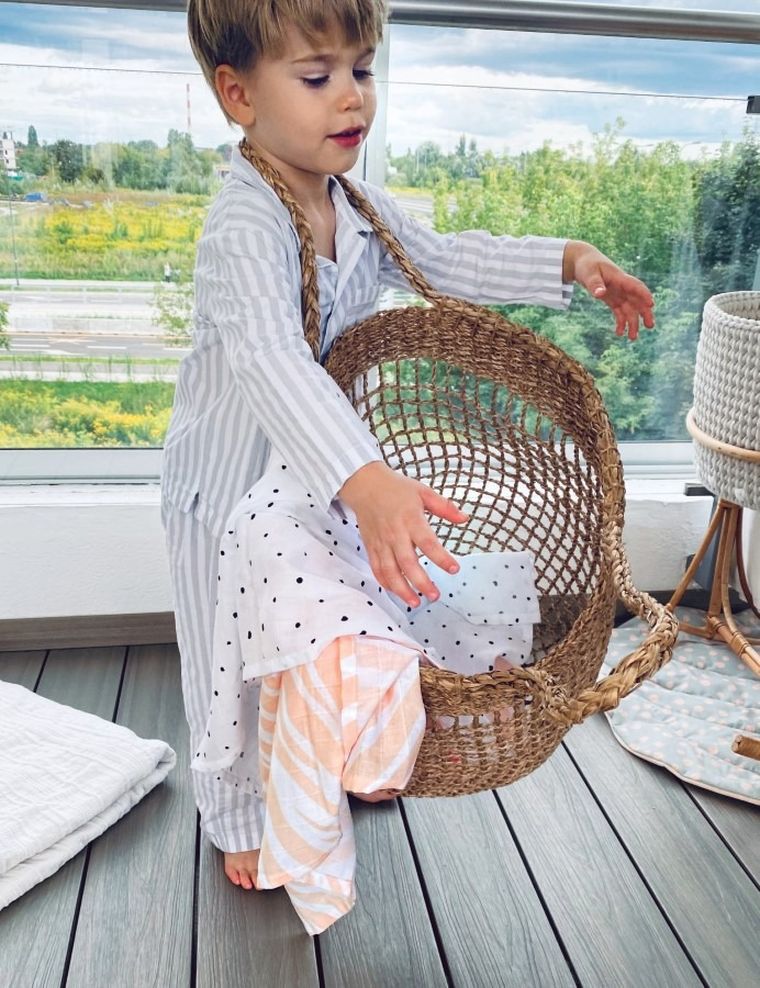 Motherhood, Classics Szary, Premium, pielucha, otulacz muślinowy, 100-120 cm, 2 szt.