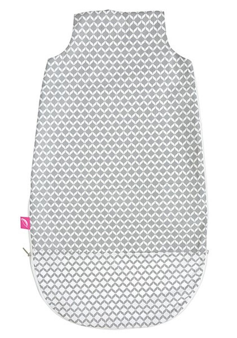 Motherhood, Classics Szary, Zip-A-Round, śpiworek letni 2w1, TOG 1, 3-18m