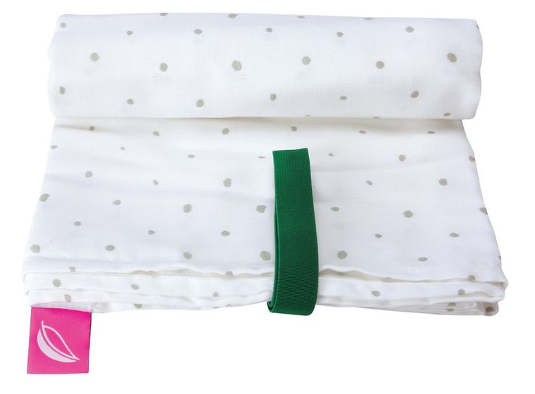 Motherhood, ECO Kropeczki Szare, ręcznik plażowy, 100-175 cm