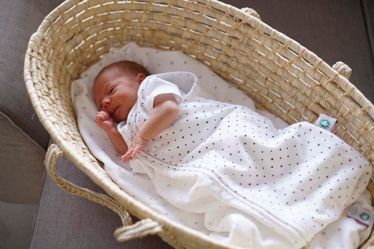 Motherhood, ECO Kropeczki Szare, śpiworek muślinowy, TOG 0.5, 6-18m