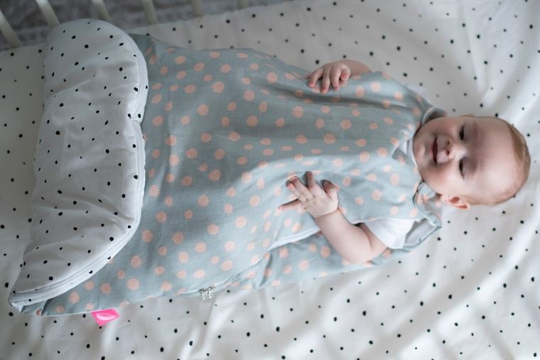 Motherhood, Kropy Różowe, Zip-A-Round, śpiworek 2w1, TOG 1, 3-18 m