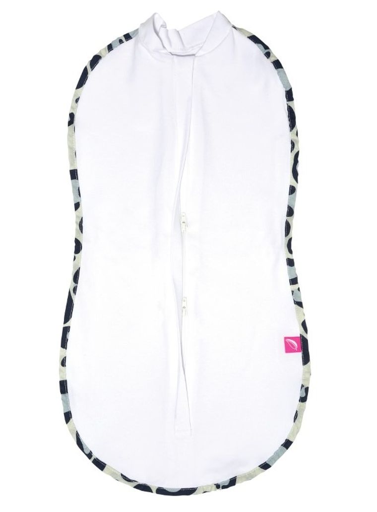 Motherhood, Ocelot Niebieski, Zip&Swaddle, otulacz, rozmiar 2, 5-8 kg