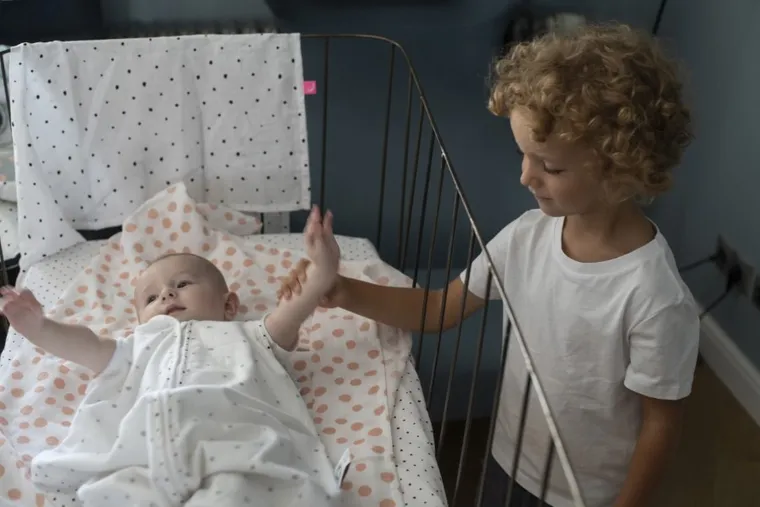 Motherhood, pieluszki muślinowe, statki niebieskie, 70-80 cm, 3 szt.