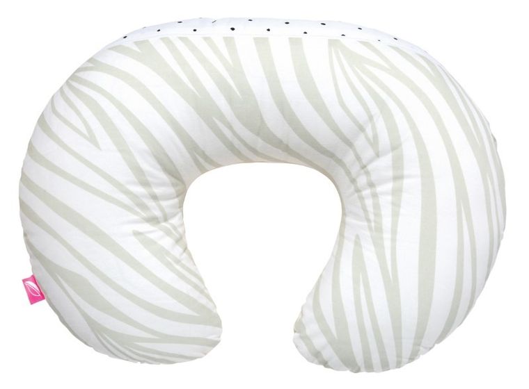 Motherhood, poszewka na poduszkę do karmienia, zebra łososiowa