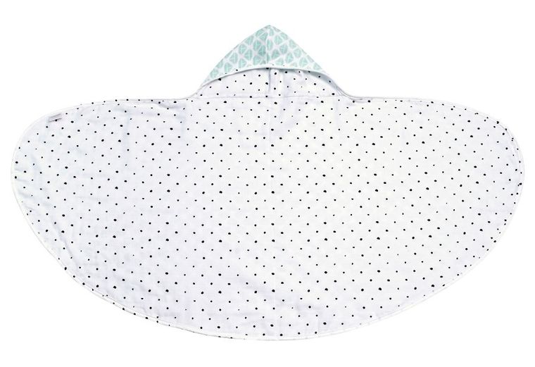 Motherhood, Statki Miętowe, ręcznik niemowlęcy, muślinowy, 65-130 cm