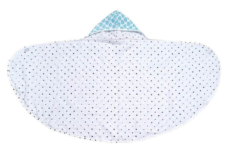 Motherhood, Statki Niebieskie, ręcznik niemowlęcy, muślinowy, 65-130 cm