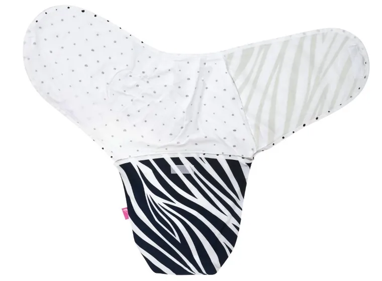 Motherhood, Zebra Niebieska, otulacz, śpiworek