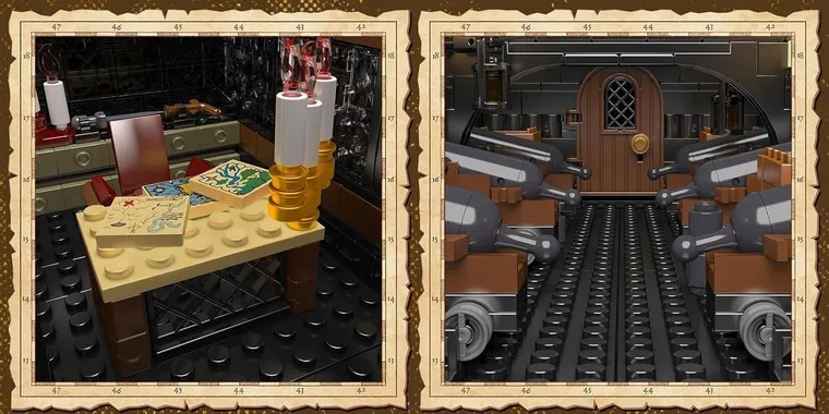 Mould King, Statek Czarna Perła, klocki, 5266 elementów