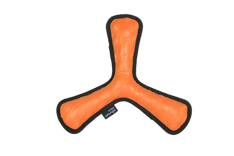 Mountain Paws, zabawka dla psa, gryzak do rzucania, pomarańczowy