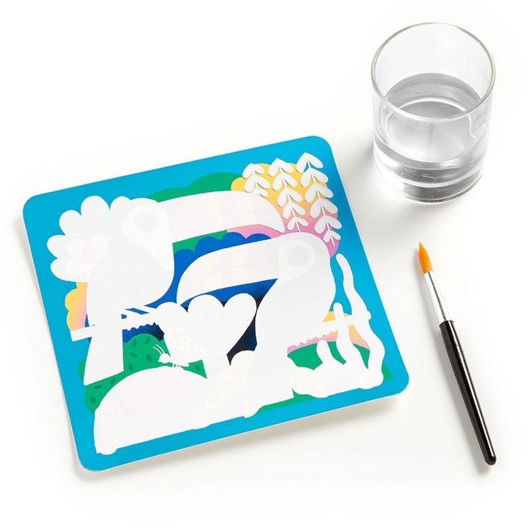 Mudpuppy, Magia kolorów, Las deszczowy, kolorowanka wodna