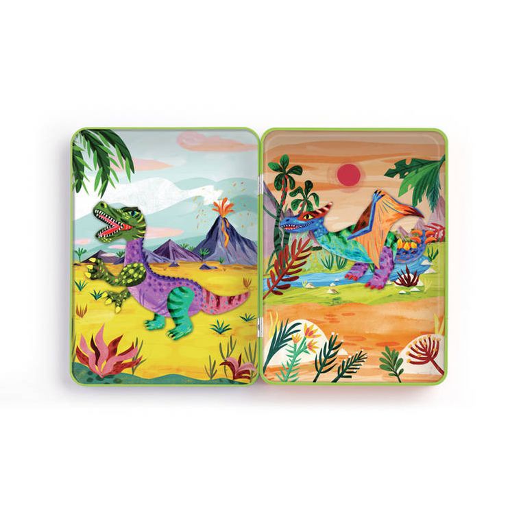 Mudpuppy, Magnetyczne konstrukcje, Dinozaury