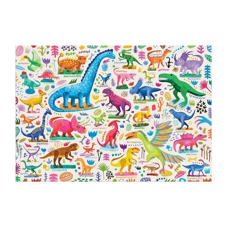 Mudpuppy, Potężne dinozaury, puzzle, 100 elementów