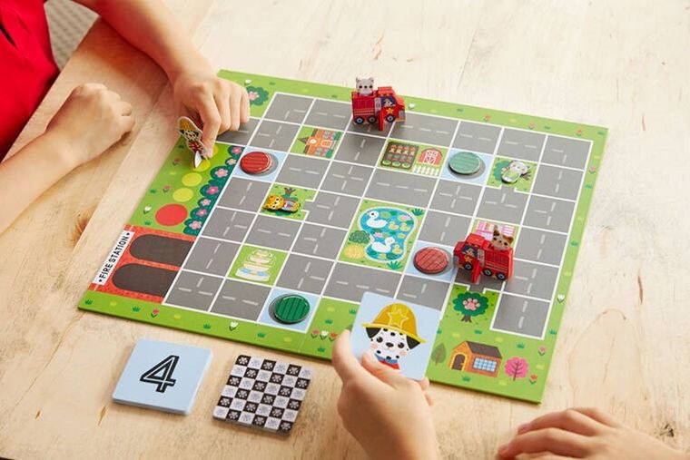 Mudpuppy, Straż pożarna na ratunek! gra planszowa