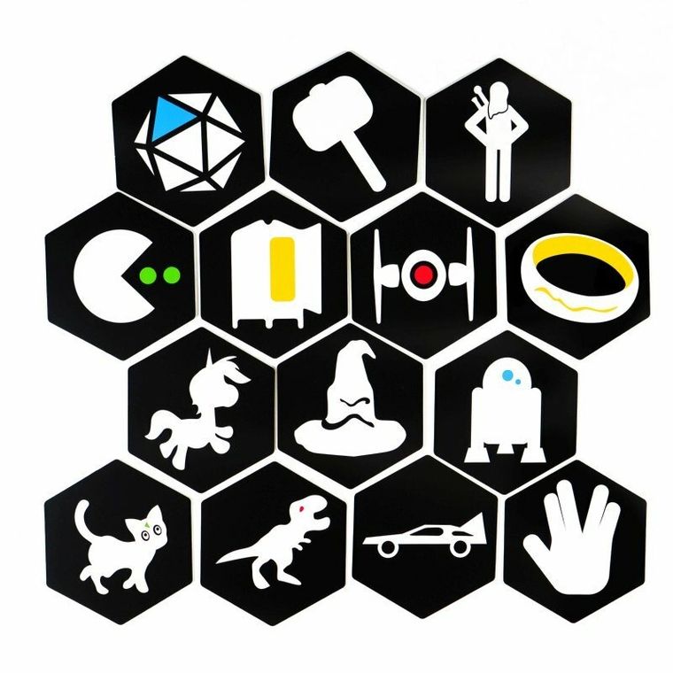 Muduko, Baby Geek, karty kontrastowe, 15 ilustracji