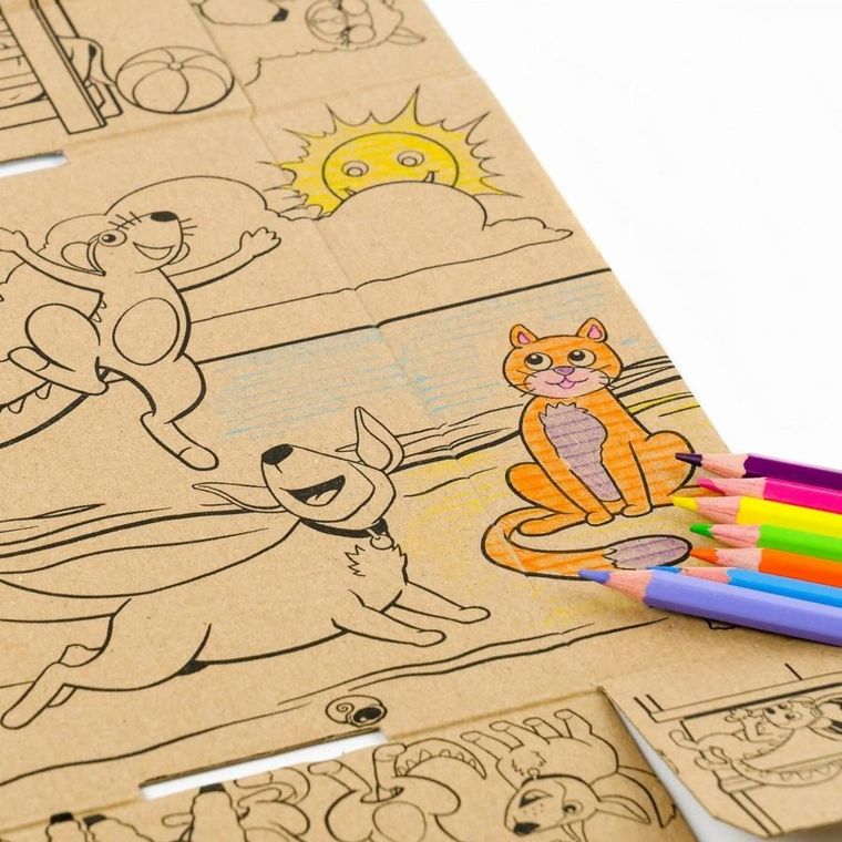 Muduko, Dinozaury i ich dzieci, puzzle dwuelementowe