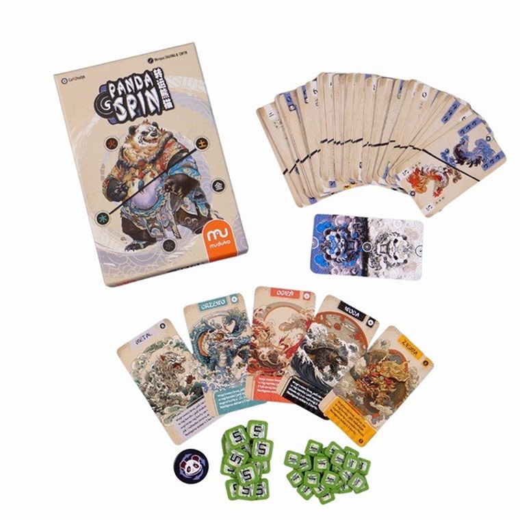 Muduko, Panda Spin, gra karciana