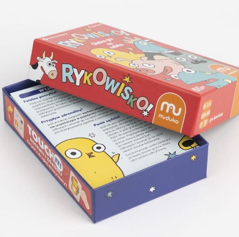Muduko, Rykowisko, Głośna gra na refleks, gra karciana