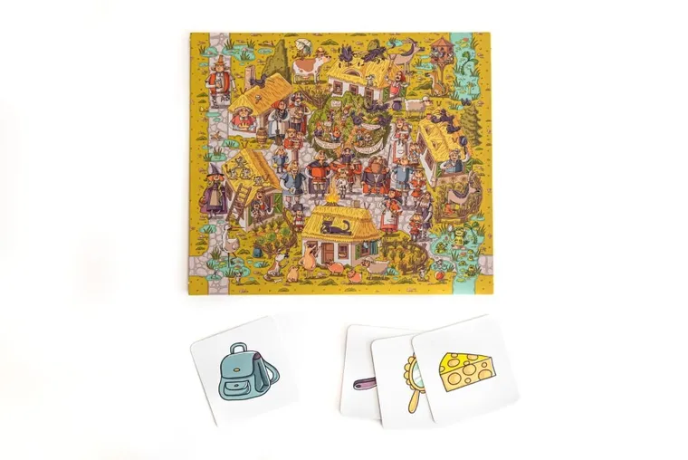 Muduko, W krainie legend, gra familijna na spostrzegawczość