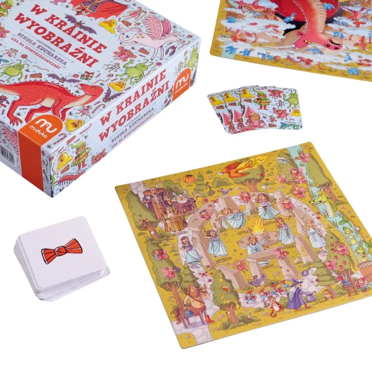 Muduko, W Krainie Wyobraźni, gra familijna na spostrzegawczość