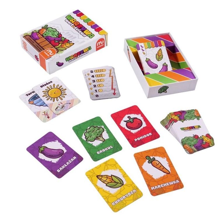 Muduko, Warzywa Wartościowe, gra karciana