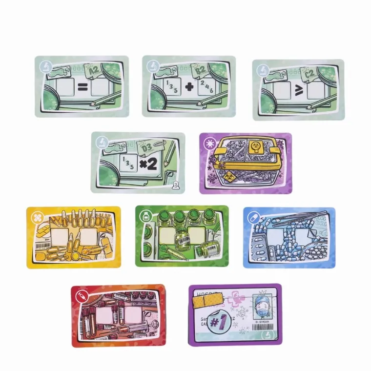 Muduko, Wirus! Roll & Write, gra kościana