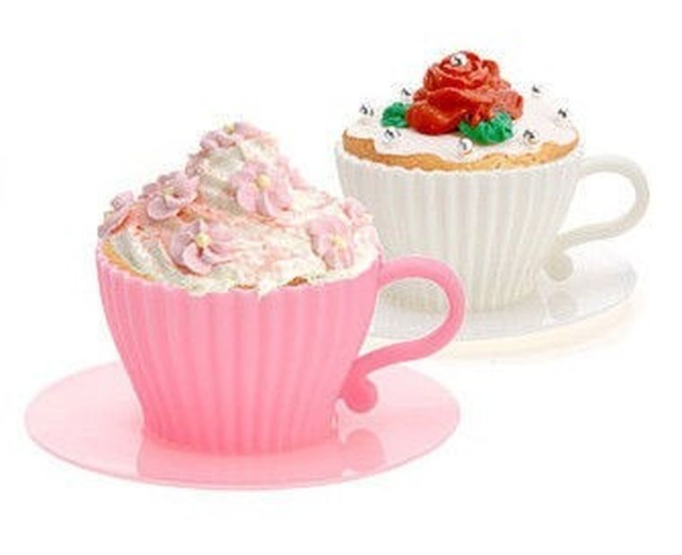 Muffinkowe foremki filiżanki, 4 szt.