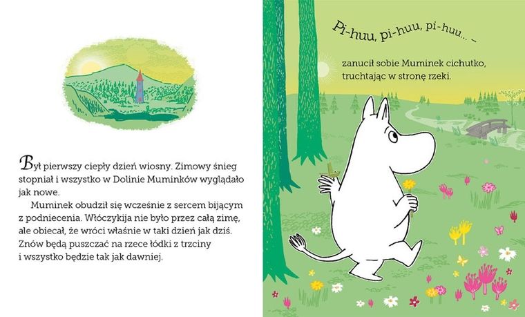 Muminek i zaginiona luneta. Opowiadania z Doliny Muminków