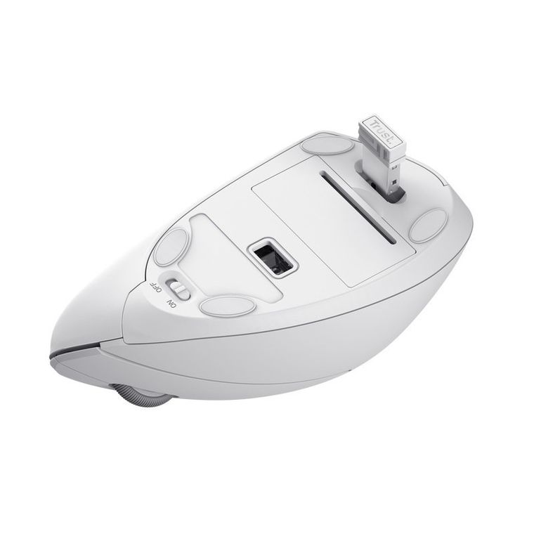 Mysz bezprzewodowa Trust Verto Wireless Ergo Mouse Wht