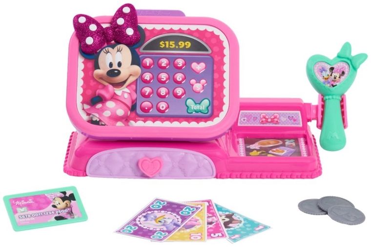 Myszka Minnie, Kasa sklepowa, zabawka interaktywna