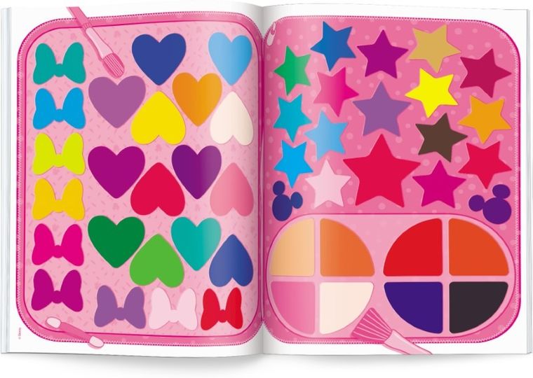 Myszka Minnie. Pomaluj mnie!