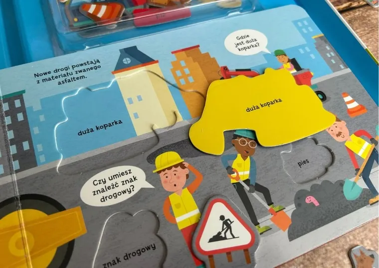 Na budowie. Akademia mądrego dziecka. Uczymy się i bawimy