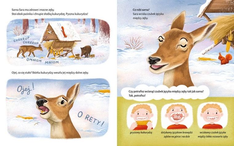 Na językach dzikich zwierząt. Trrrudne historyjki logopedyczne z głoską R