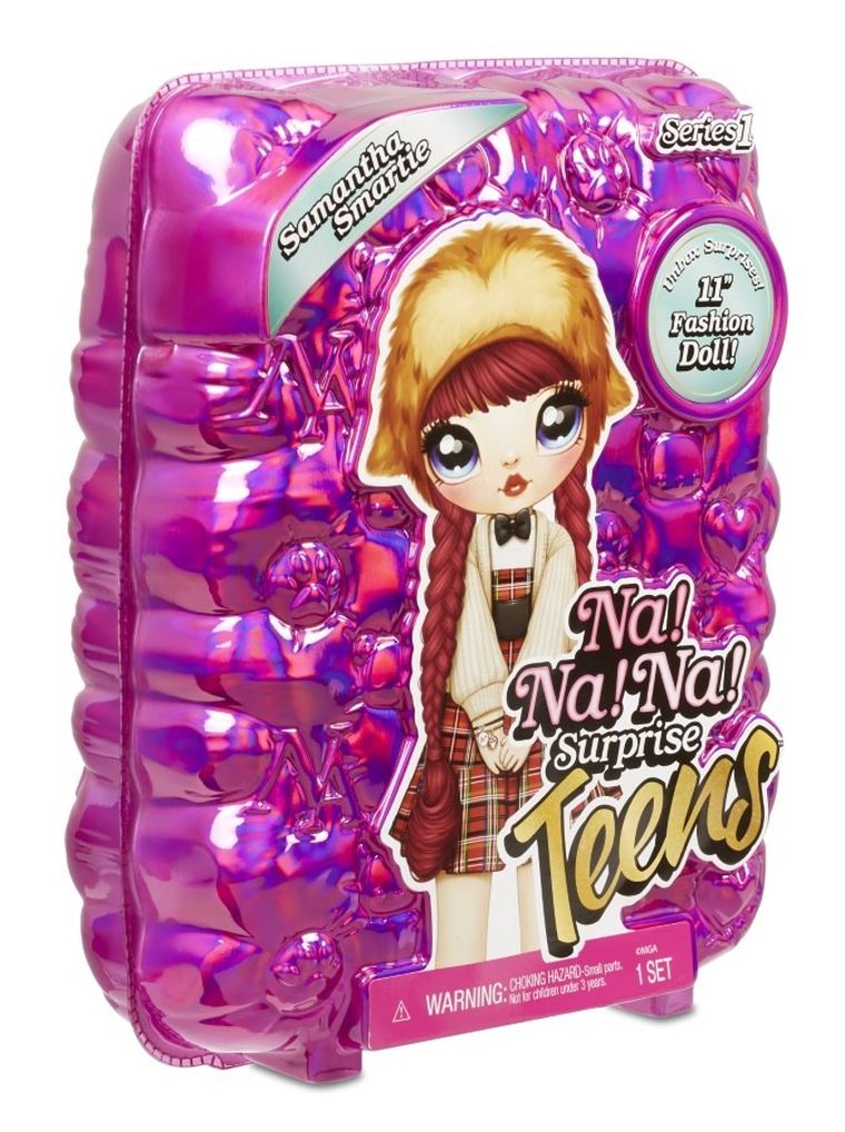 Na! Na! Na! Surprise Teens, Samantha Smartie, lalka, 28 cm