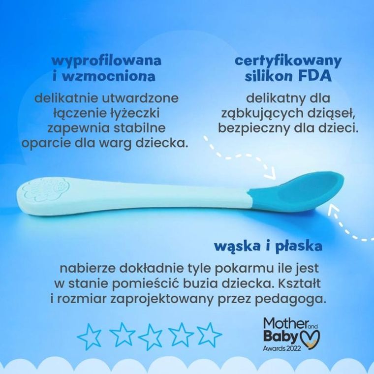 Nana's Manners, łyżeczki do rozszerzania diety, 3 szt.