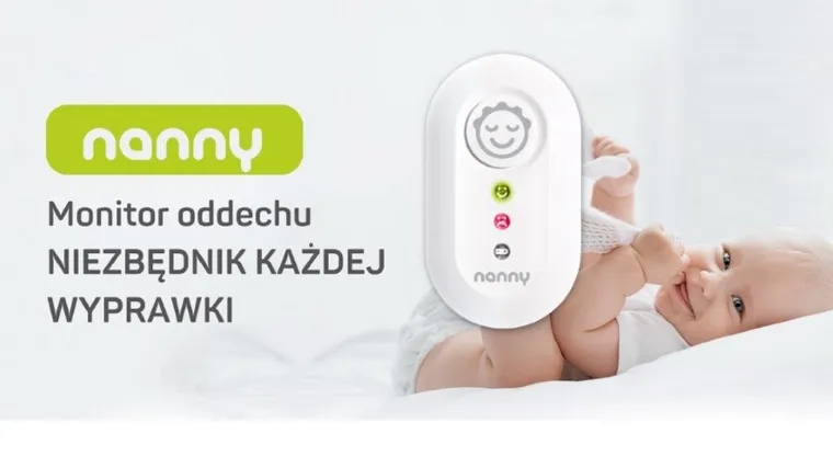 Nanny, Bm-03, medyczny monitor oddechu dla dzieci