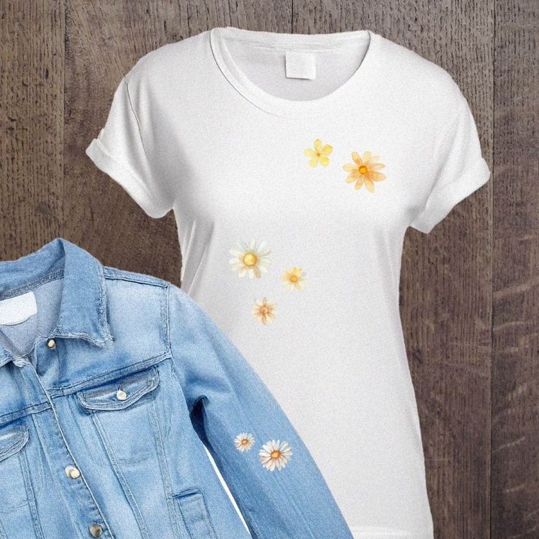 Naprasowanki, naplamki, Stokrotki