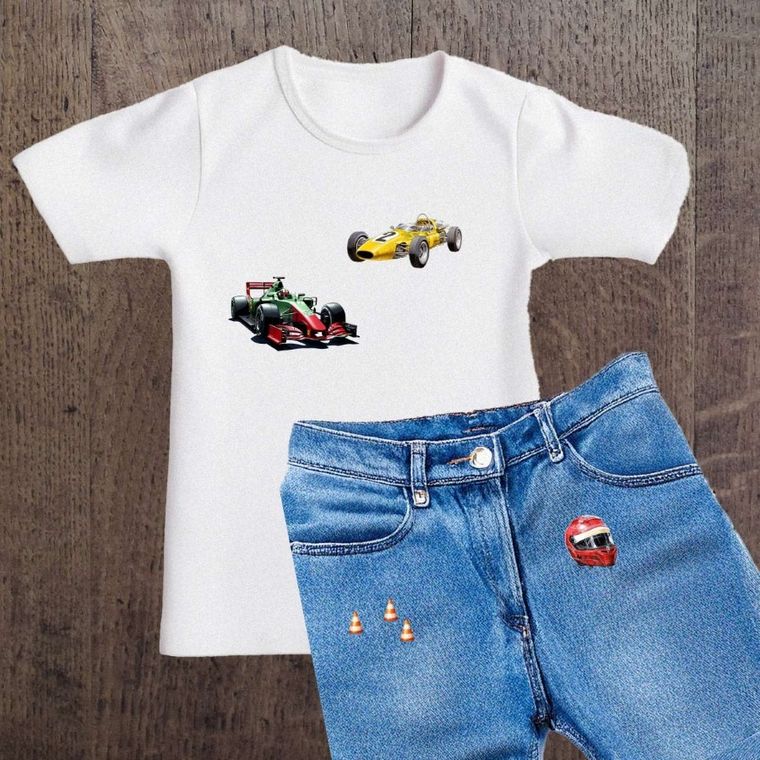 Naprasowanki, naplamki, Wyścigówki