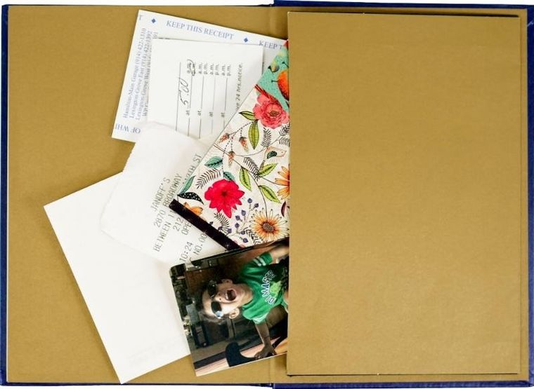 Narcissus, notes B6, linia, 80 kartek, niebiański, 1 szt.