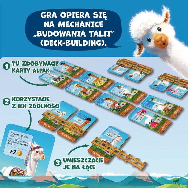 Nasza Księgarnia, Alpaki, gra familijna