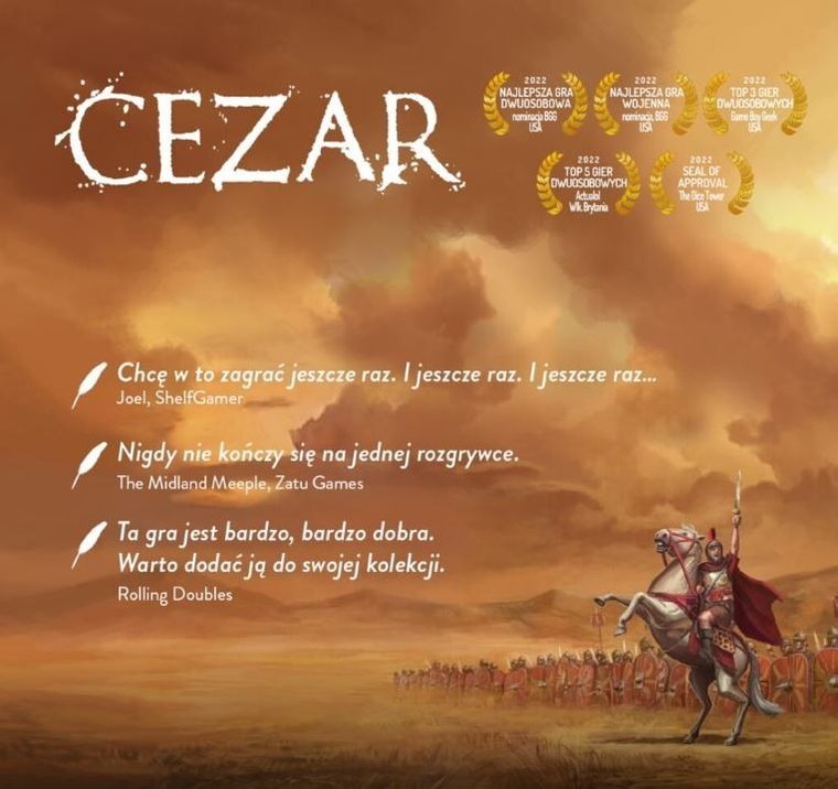 Nasza Księgarnia, Cezar, gra strategiczna