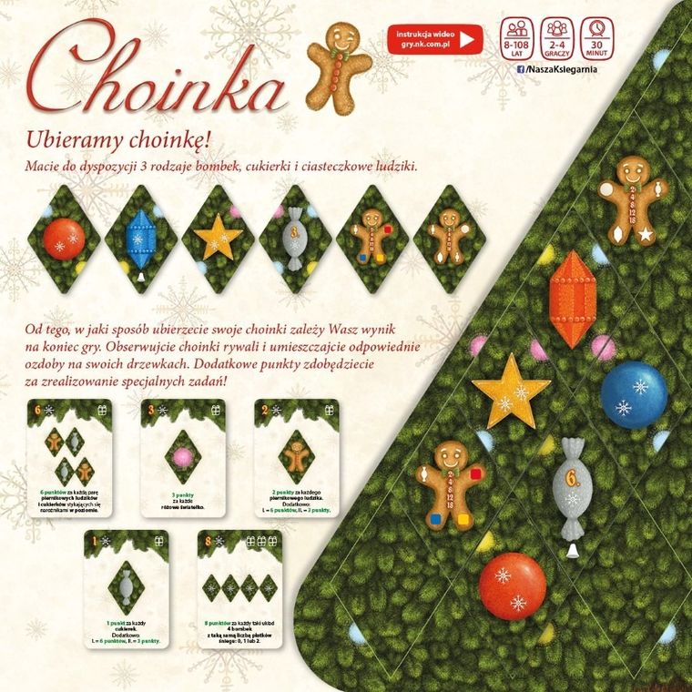 Nasza Księgarnia, Choinka, gra familijna